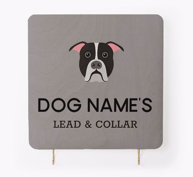 Personalised {breedFullName} Lead & Collar Hanger